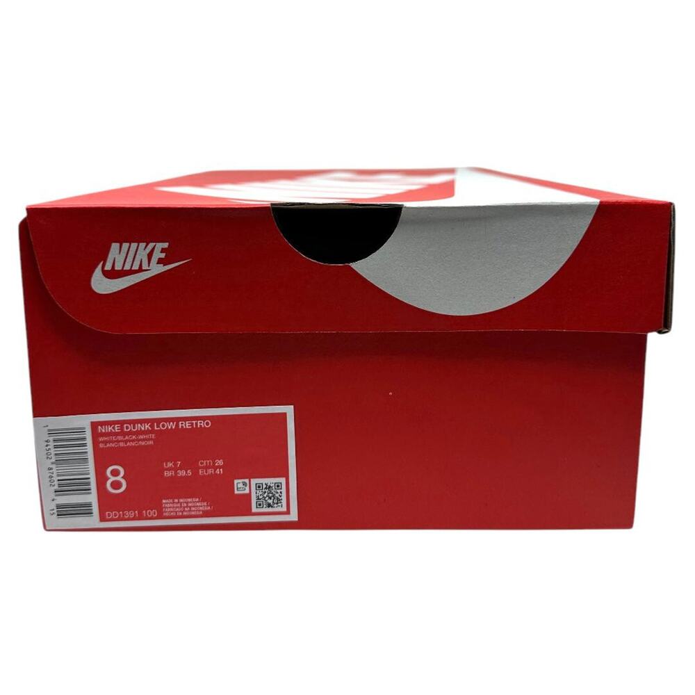 Nike Men's Dunk Low Retro Panda Shoes Sneakers Black White DD1391-100 - Picture 14 of 15